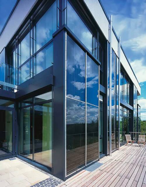 Производство алюминиевых витражей