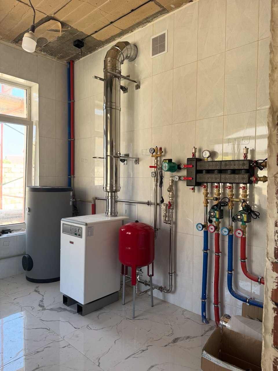 Монтаж котельной